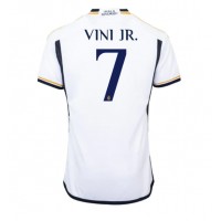 Camiseta Real Madrid Vinicius Junior #7 Primera Equipación Replica 2023-24 mangas cortas